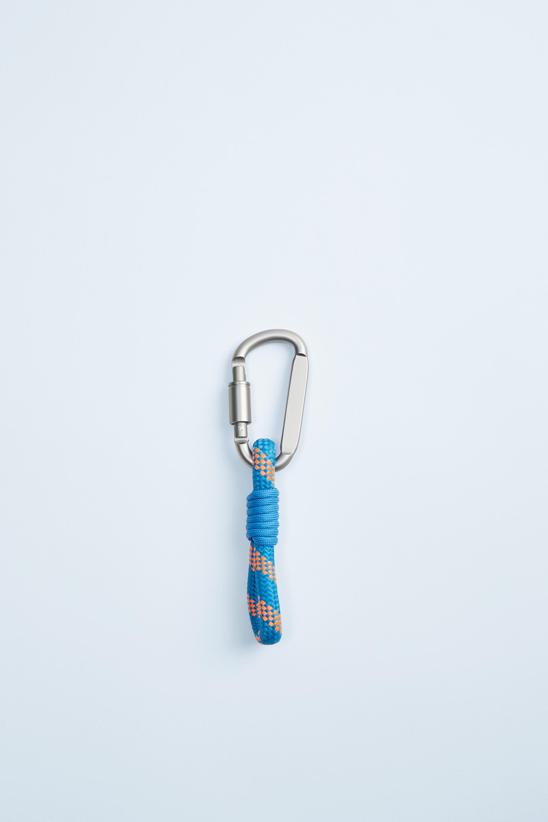 СИНИЙ туристическая цепочка для ключей с застежкой-карабином Zara