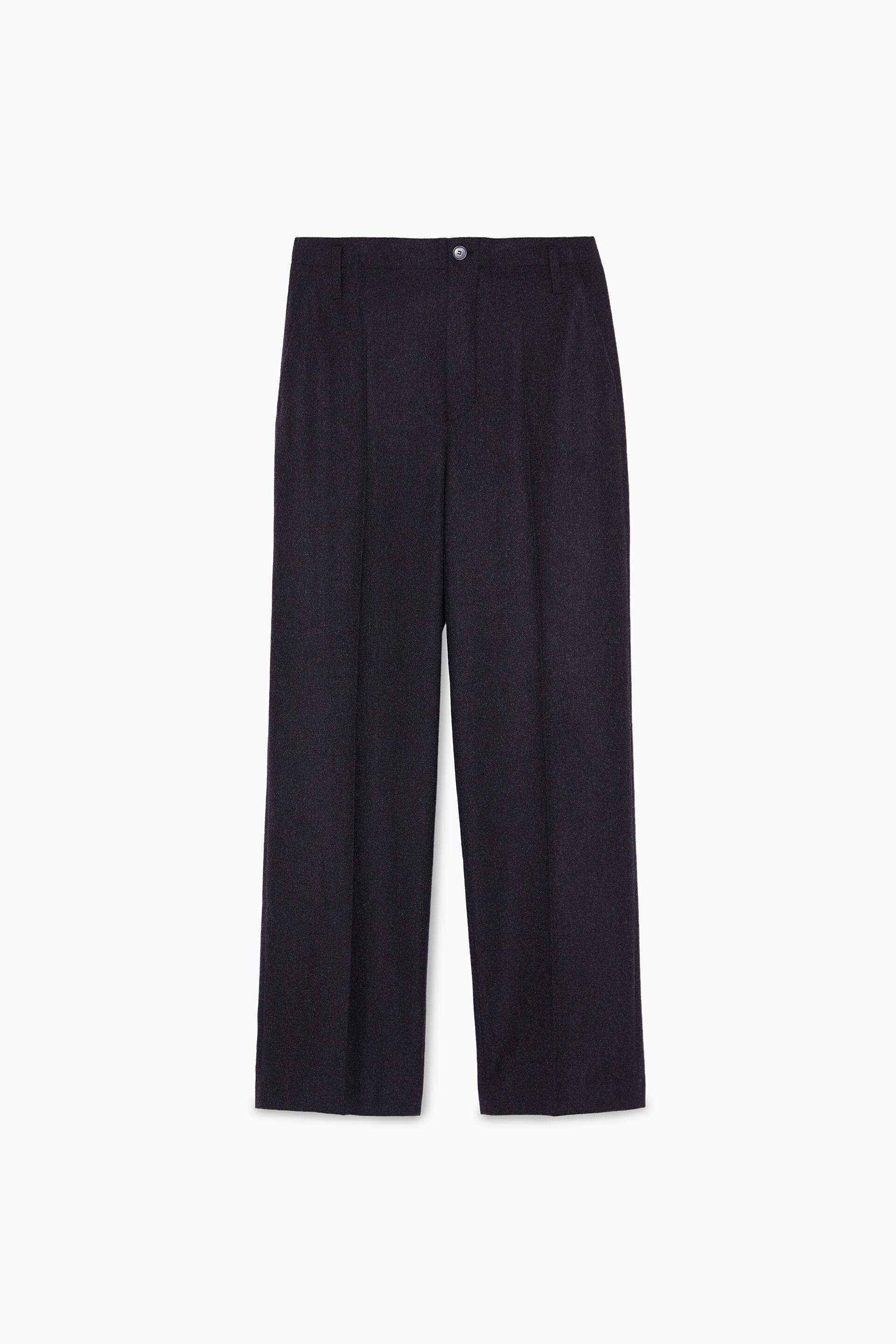 брюки в мужском стиле, лимитированная коллекция Антрацитово-серый Zara