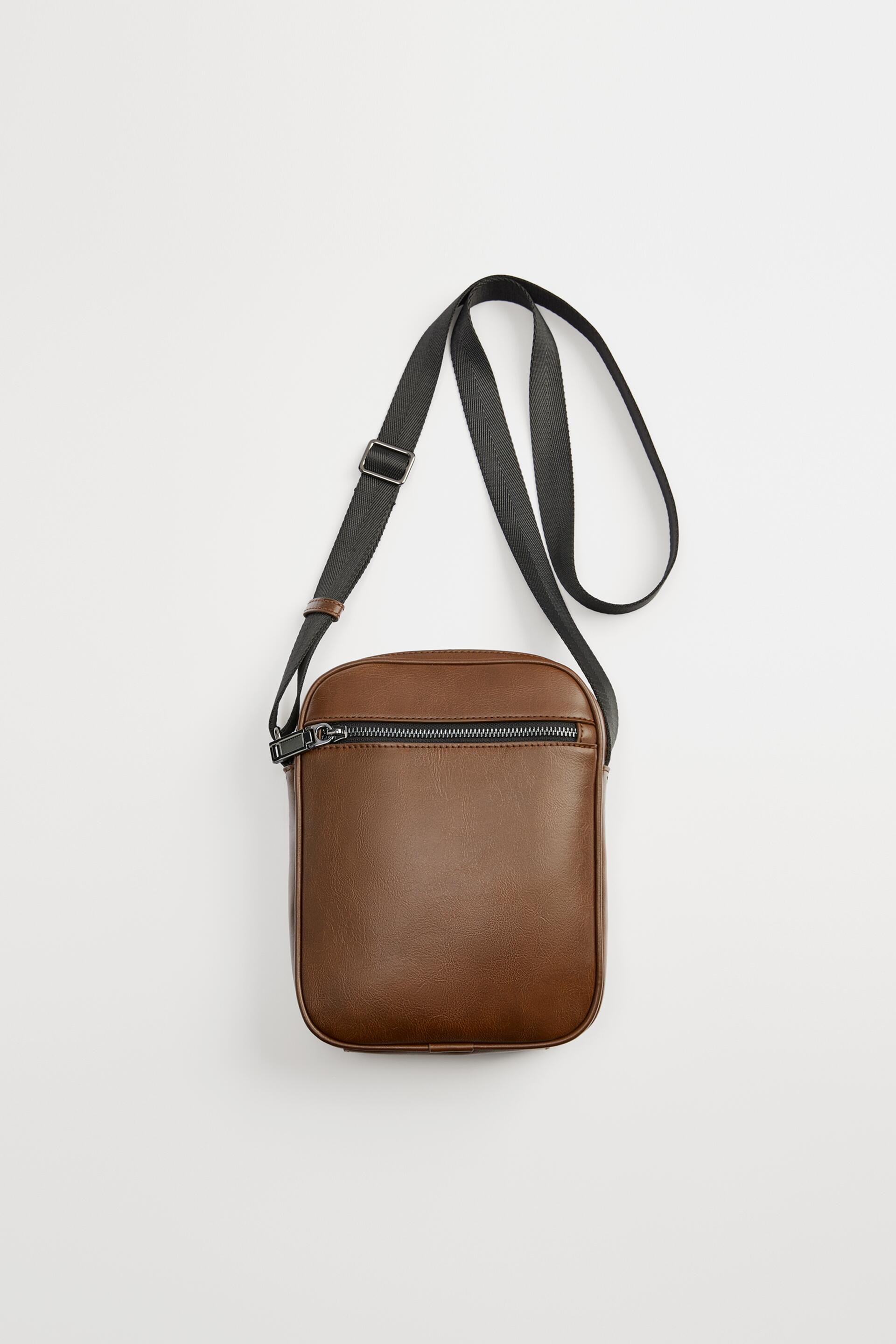 коричневая сумка среднего размера Коричневый Zara