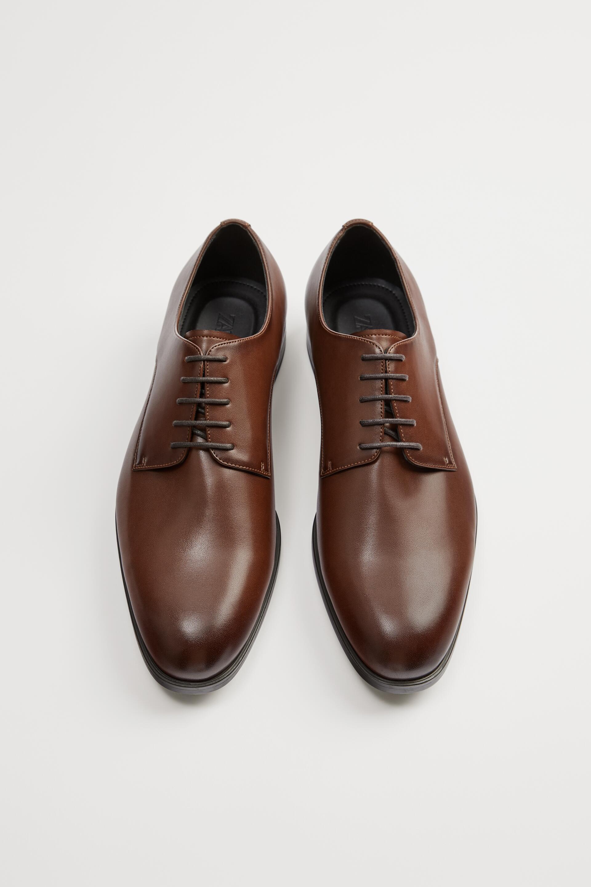 классические коричневые туфли Коричневый Zara