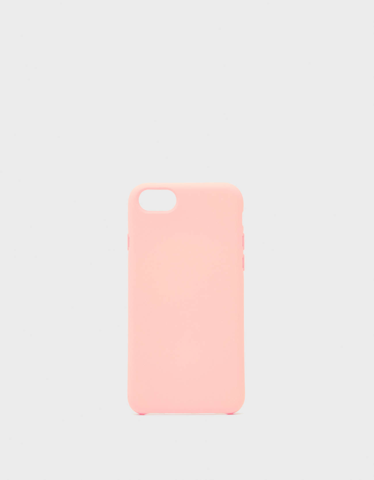 Розовый Монохромный чехол для iPhone 6 / 6S / 7 / 8 Bershka