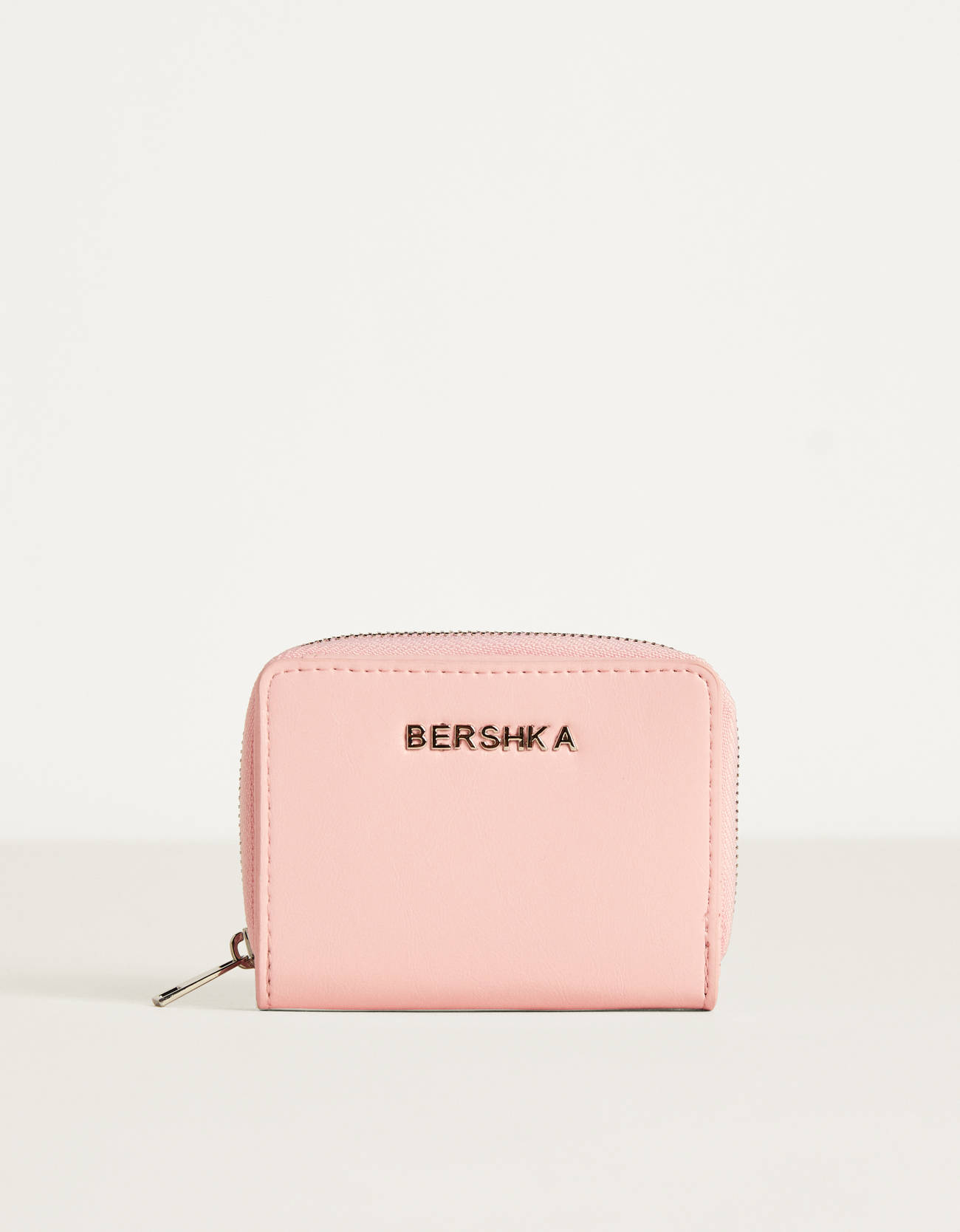Розовый Однотонный кошелек Bershka