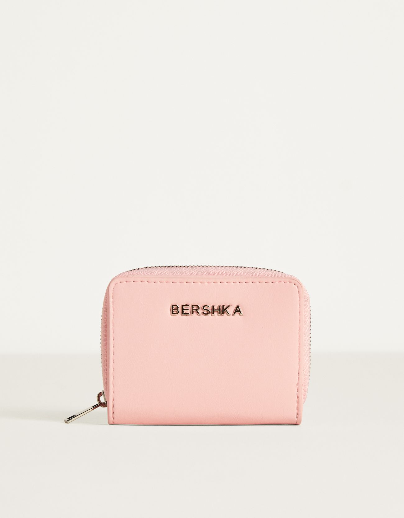 Розовый Однотонный кошелек Bershka