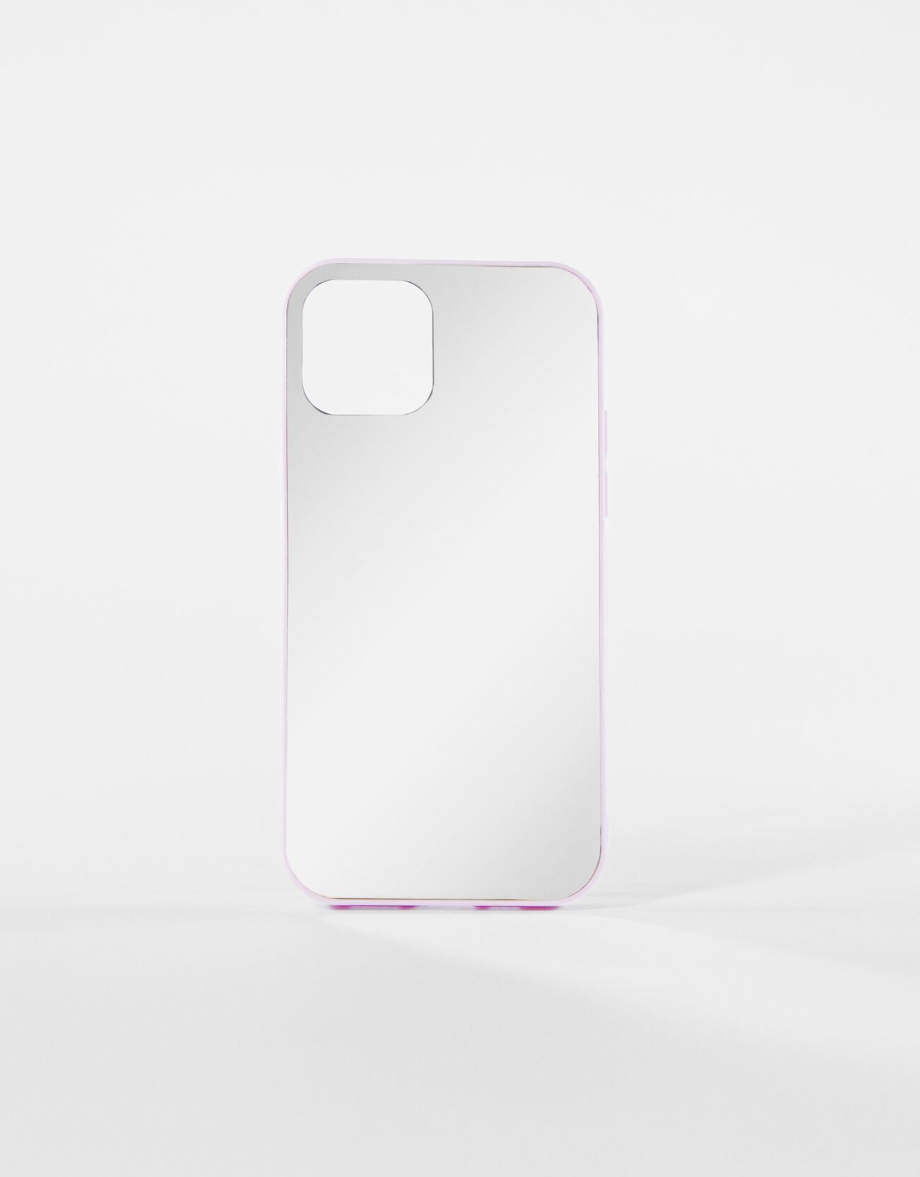 Зеркальный чехол для iPhone 11 Фиолетовый Bershka