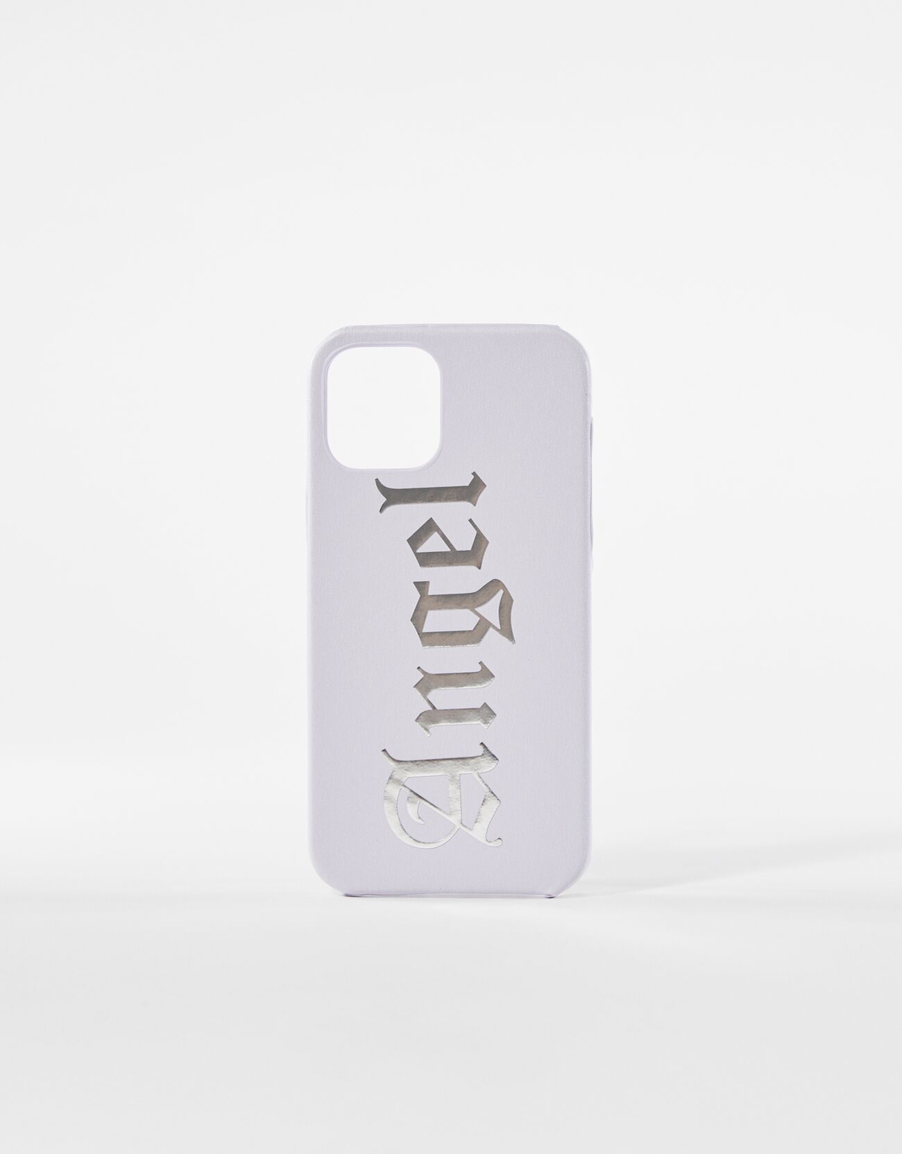 Чехол для iPhone 12 Pro с надписью Фиолетовый Bershka