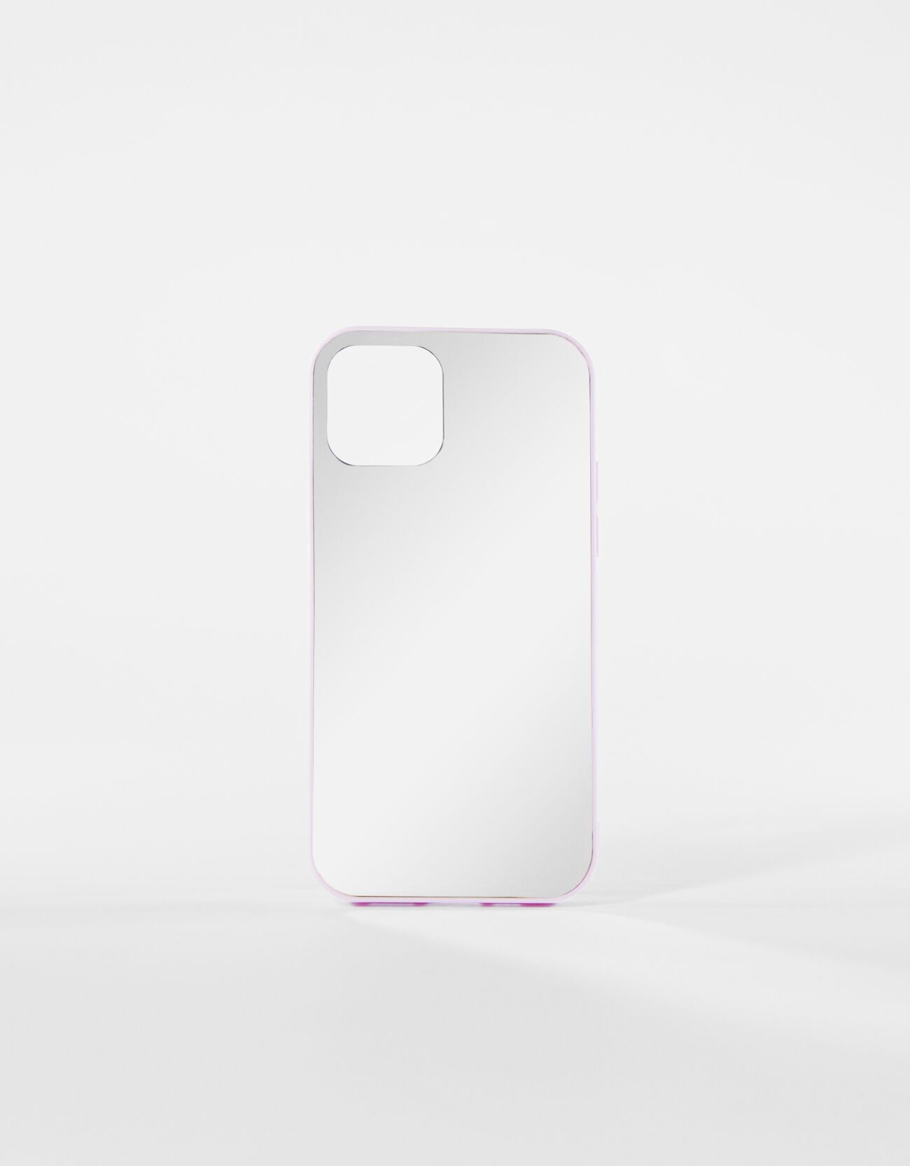 Зеркальный чехол для iPhone 12 Pro Фиолетовый Bershka