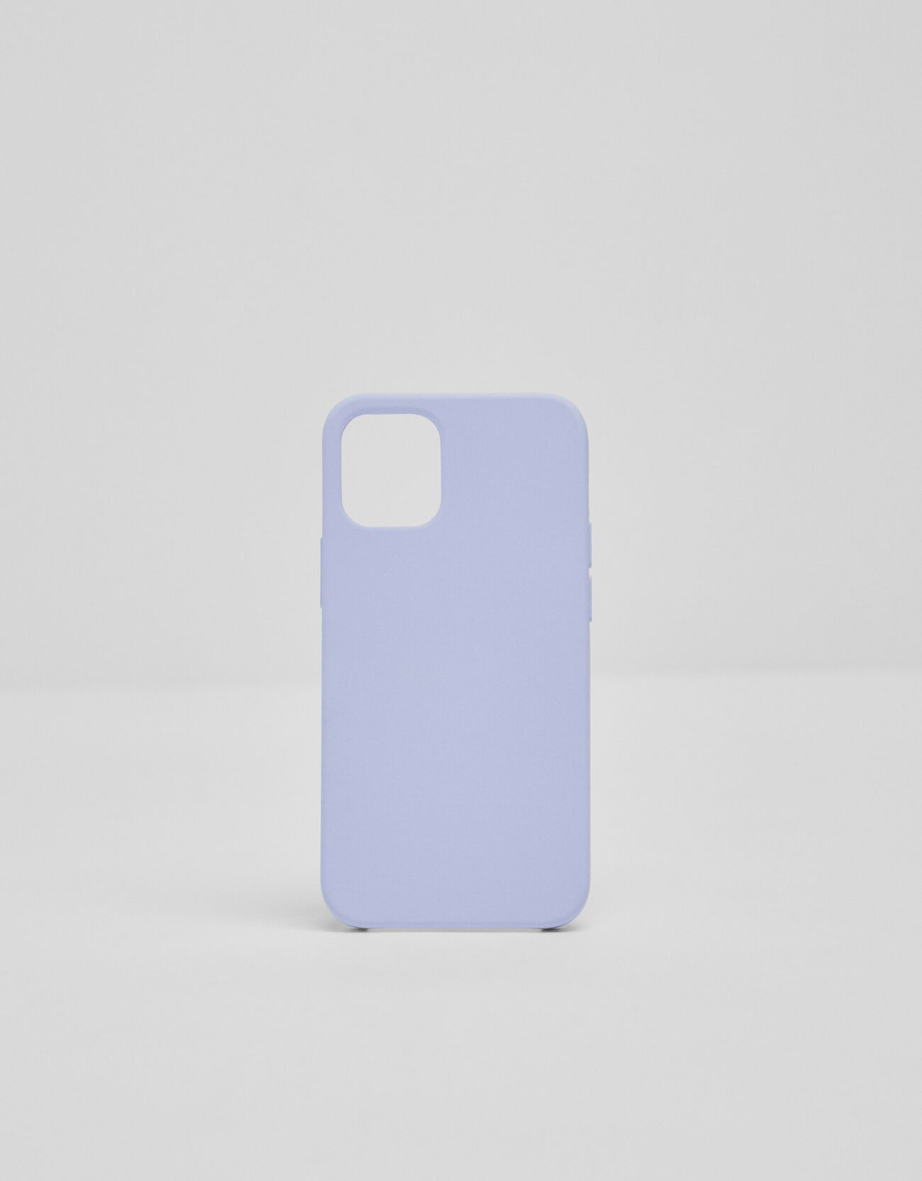 Однотонный чехол для iPhone 12 Mini Фиолетовый Bershka
