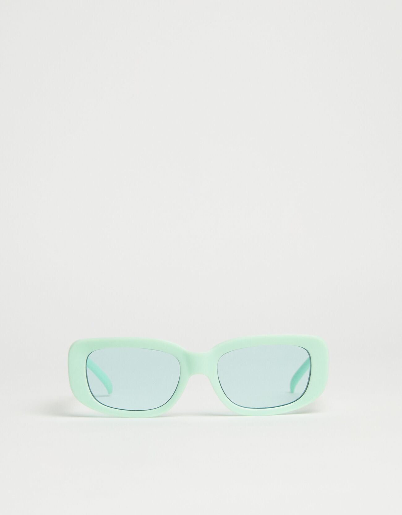 Солнцезащитные очки в оправе мятного цвета Зеленый Bershka