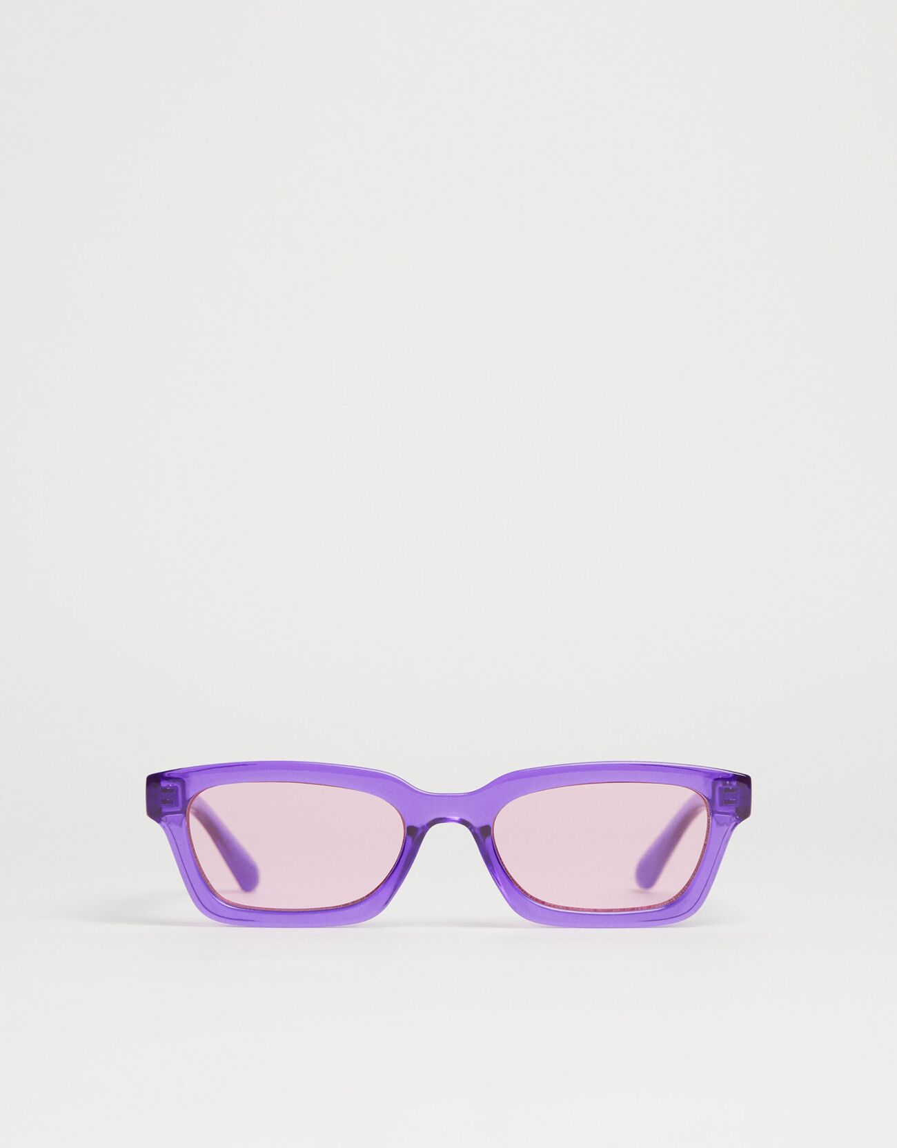 Солнцезащитные очки в оправе лилового цвета Фиолетовый Bershka