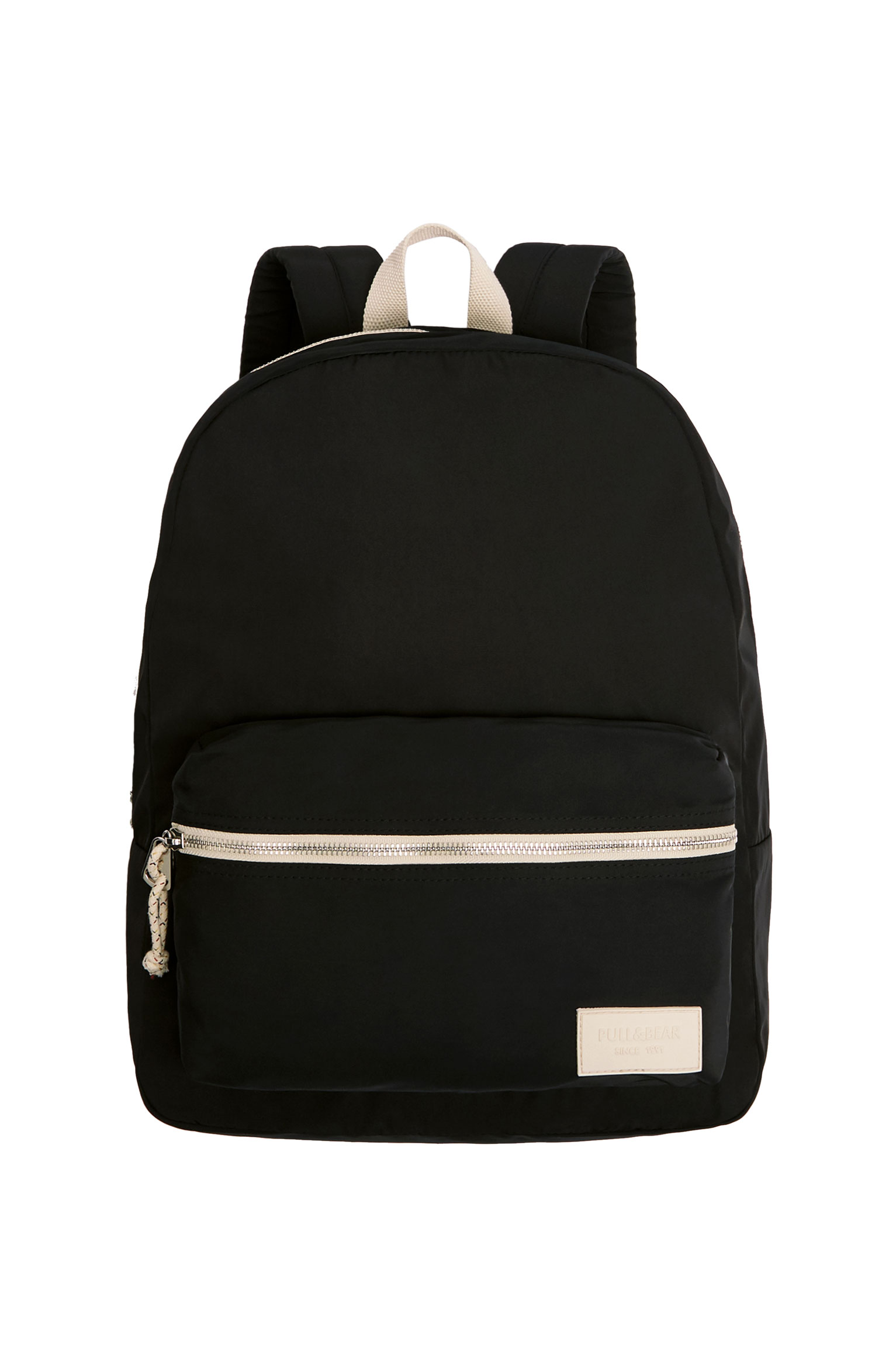Черный рюкзак с логотипом ЧЕРНЫЙ Pull & Bear
