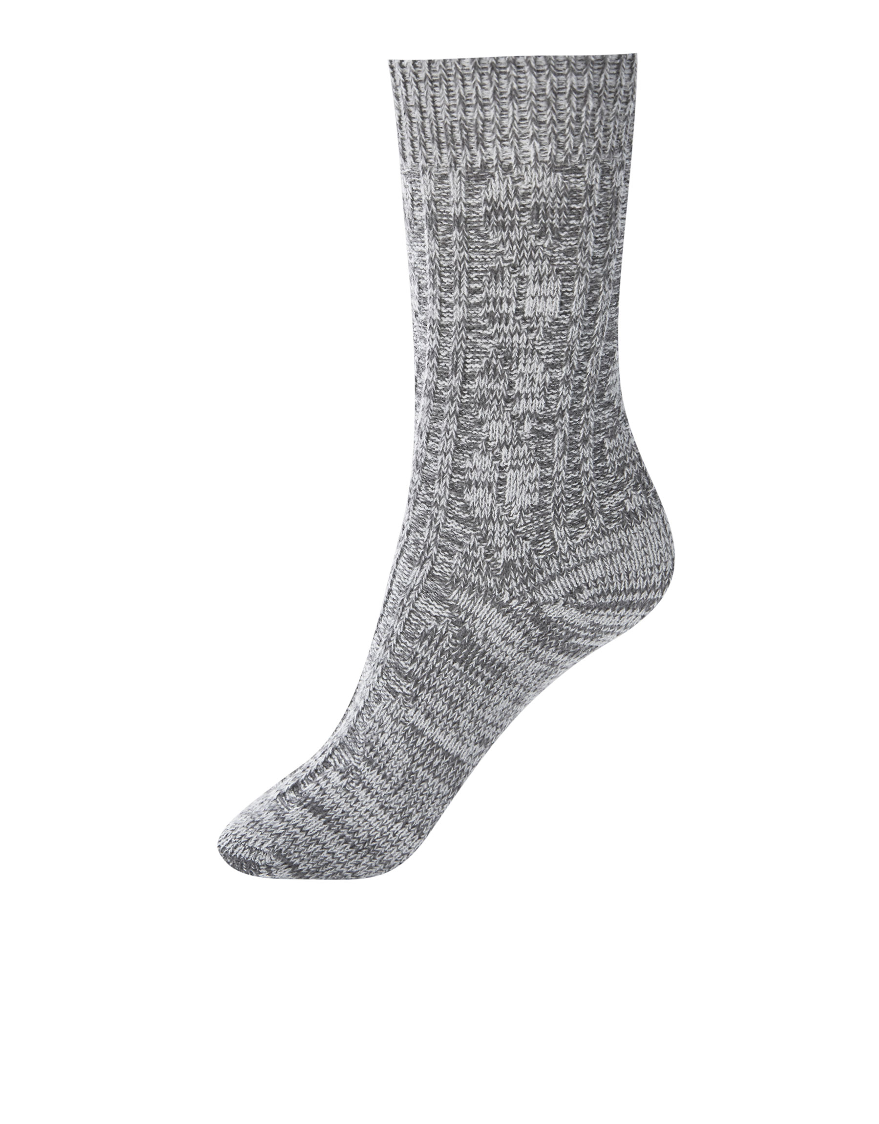 Серый Спортивные носки из меланжевой пряжи Pull & Bear