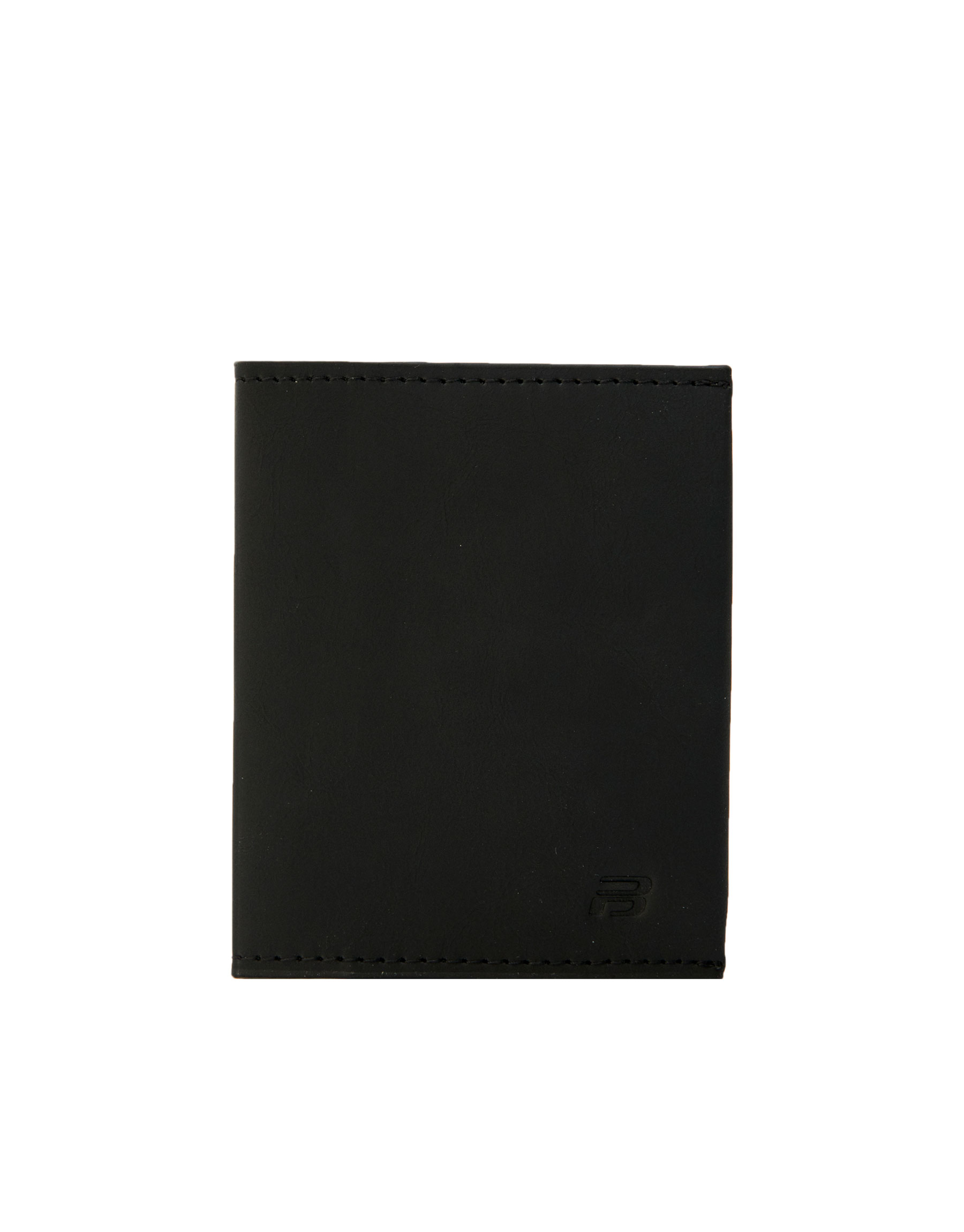 Черный кошелек из искусственной кожи с логотипом ЧЕРНЫЙ Pull & Bear