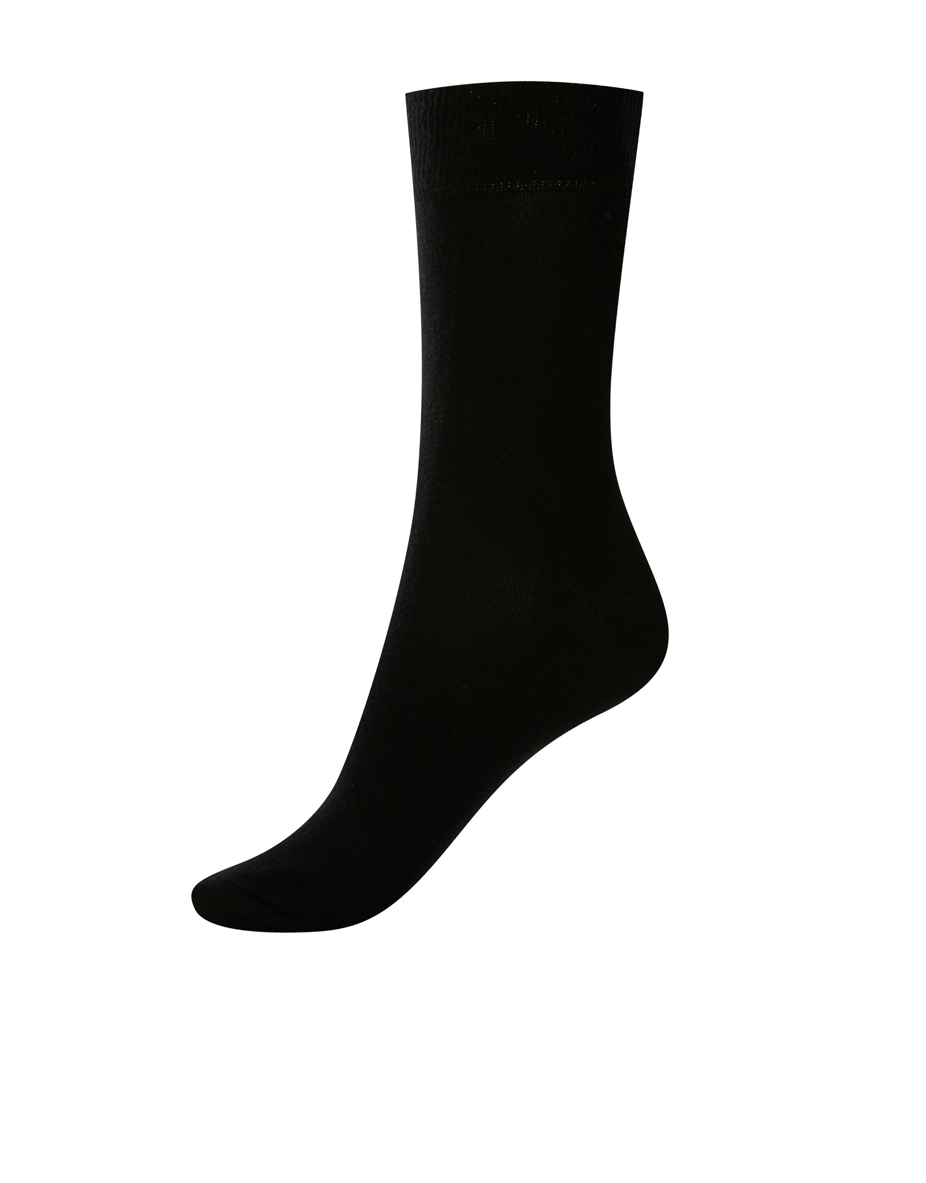 Набор из 5 пар черных носков ЧЕРНЫЙ Pull & Bear