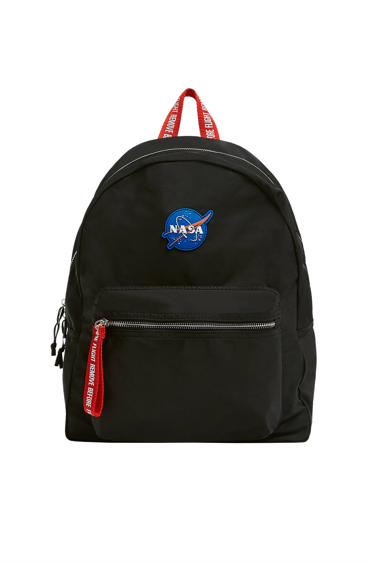 Рюкзак с надписью NASA ЧЕРНЫЙ Pull & Bear