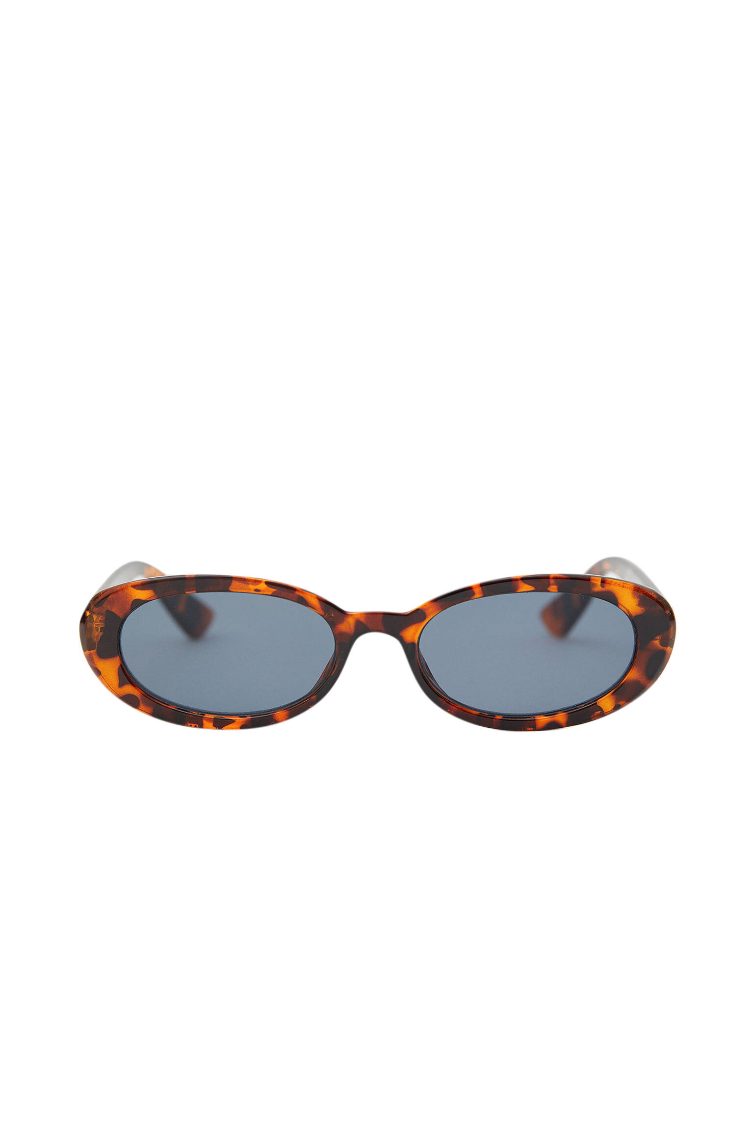 Солнцезащитные очки в овальной оправе под черепаху КОРИЧНЕВЫЙ Pull & Bear
