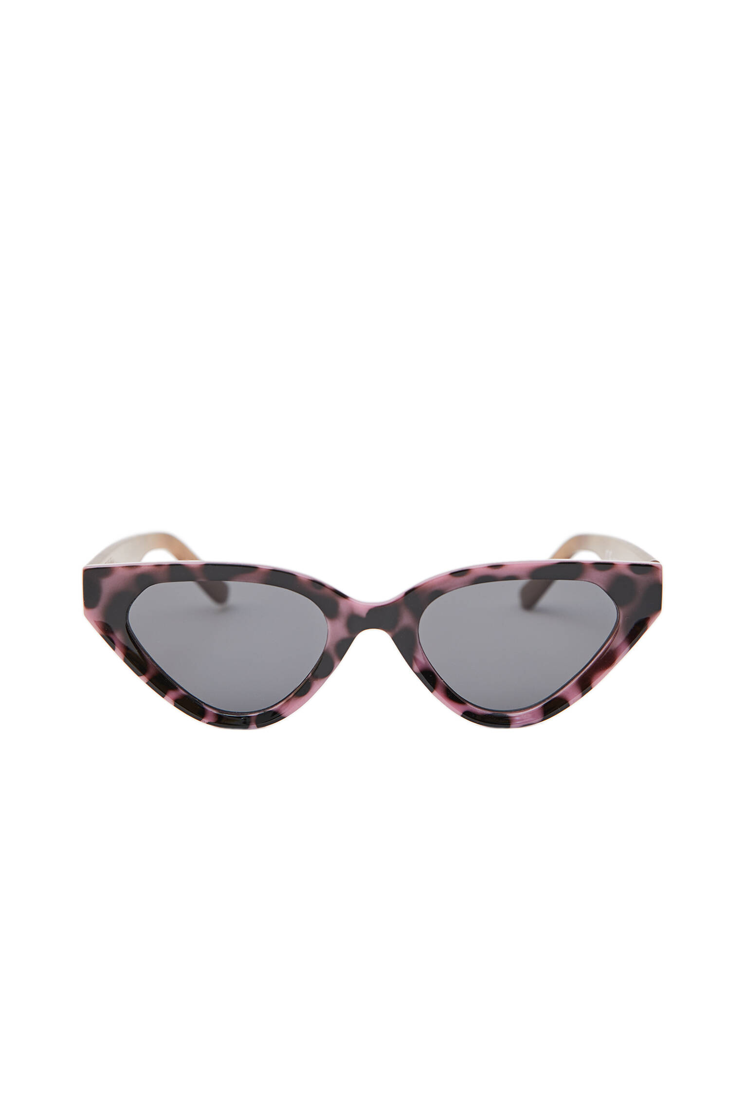 Солнцезащитные очки в двухцветной оправе «кошачий глаз» РОЗОВЫЙ Pull & Bear
