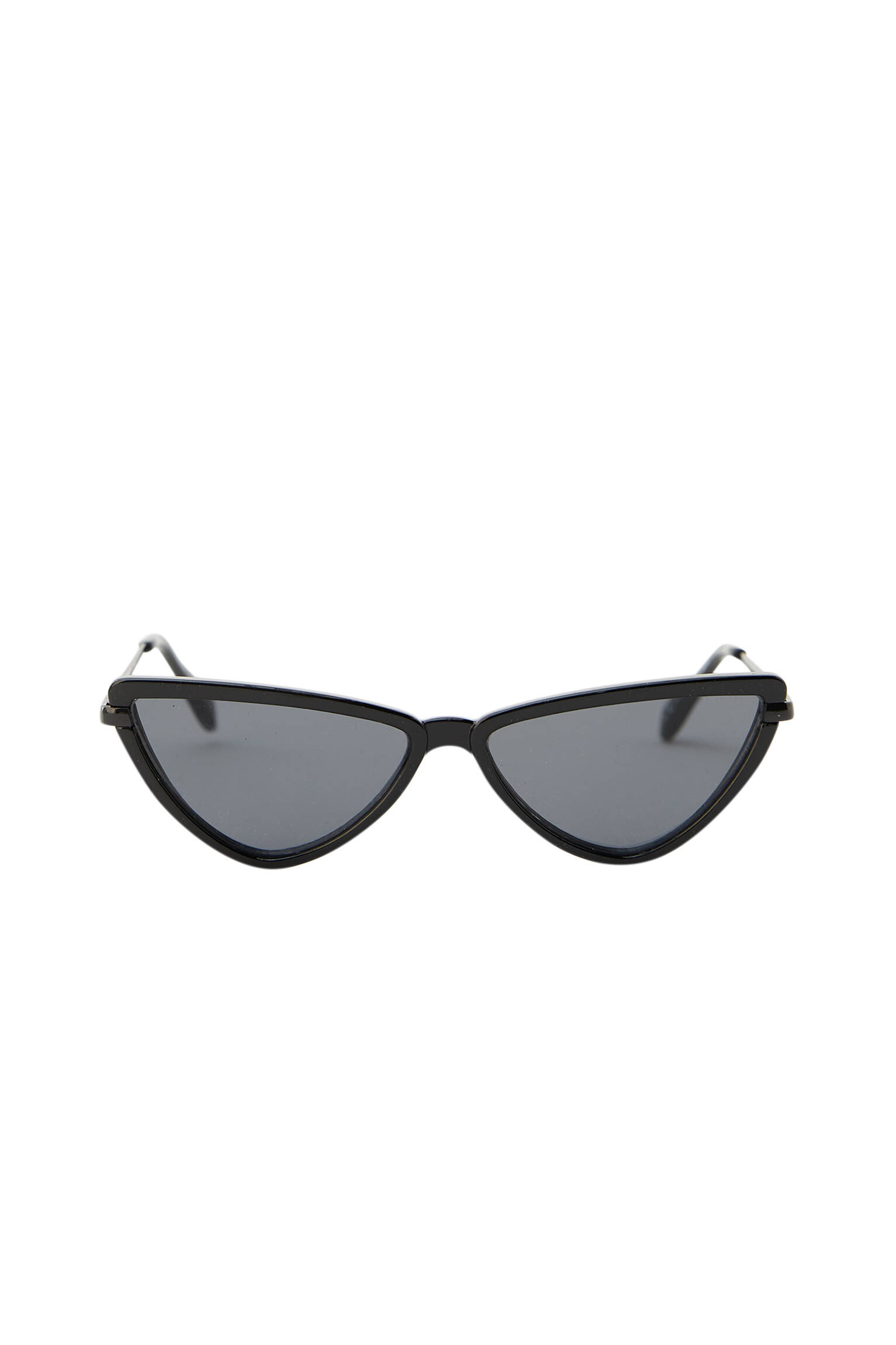 Солнцезащитные очки в оправе геометрической формы «кошачий глаз» ЧЕРНЫЙ Pull & Bear