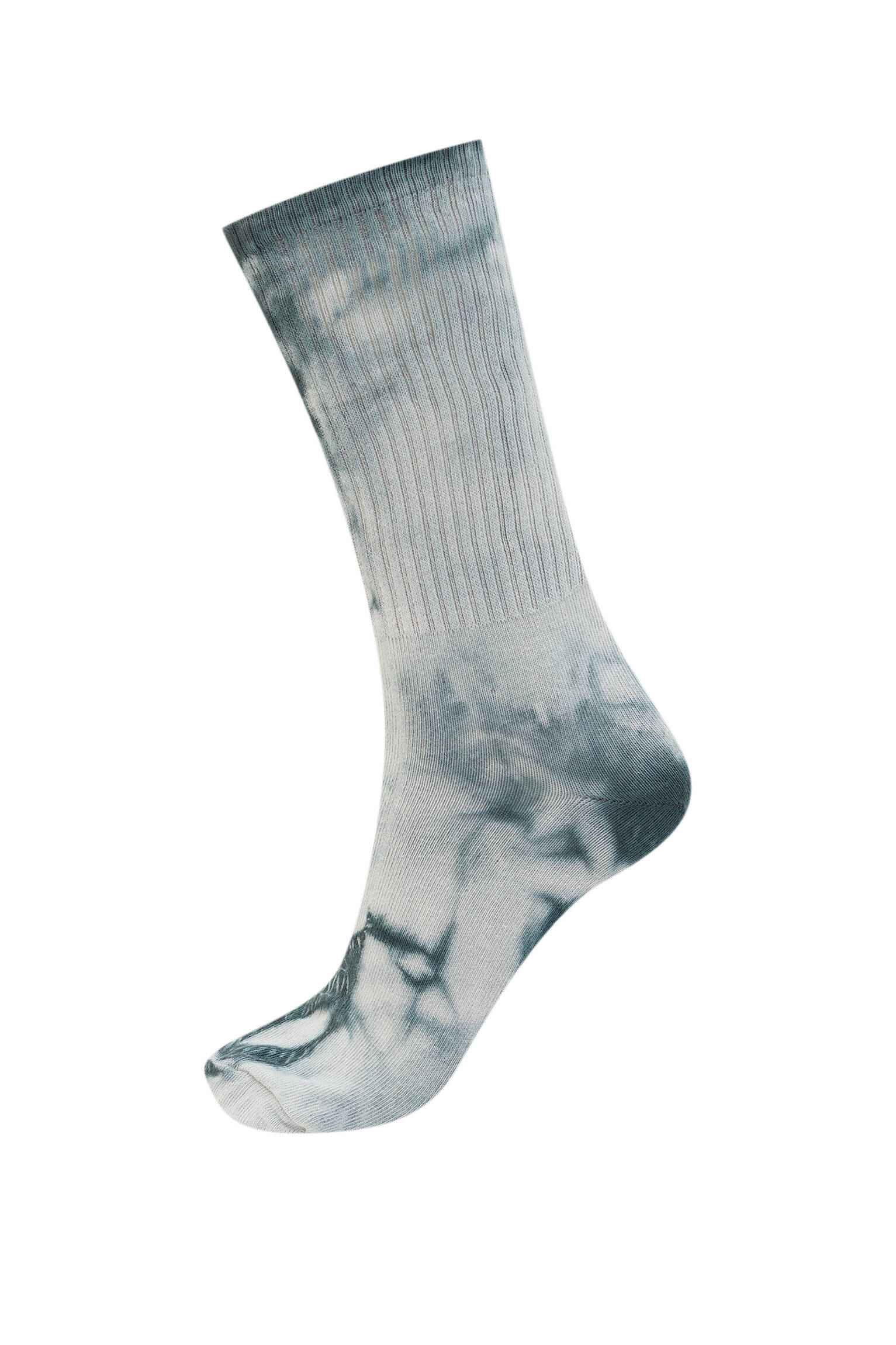 Спортивные носки с принтом тай-дай Серый Pull & Bear