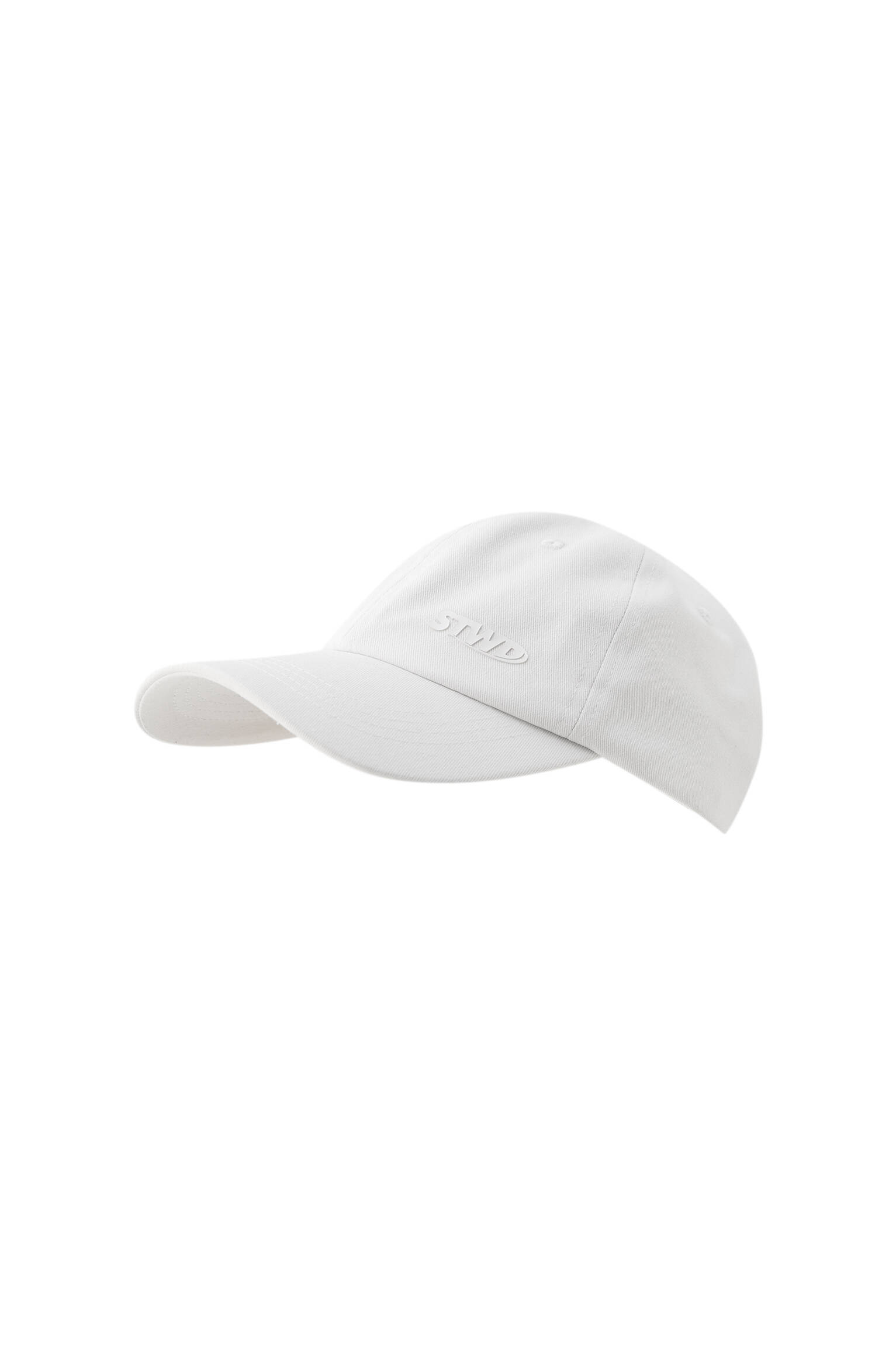 Базовая белая кепка с логотипом БЕЛЫЙ Pull & Bear
