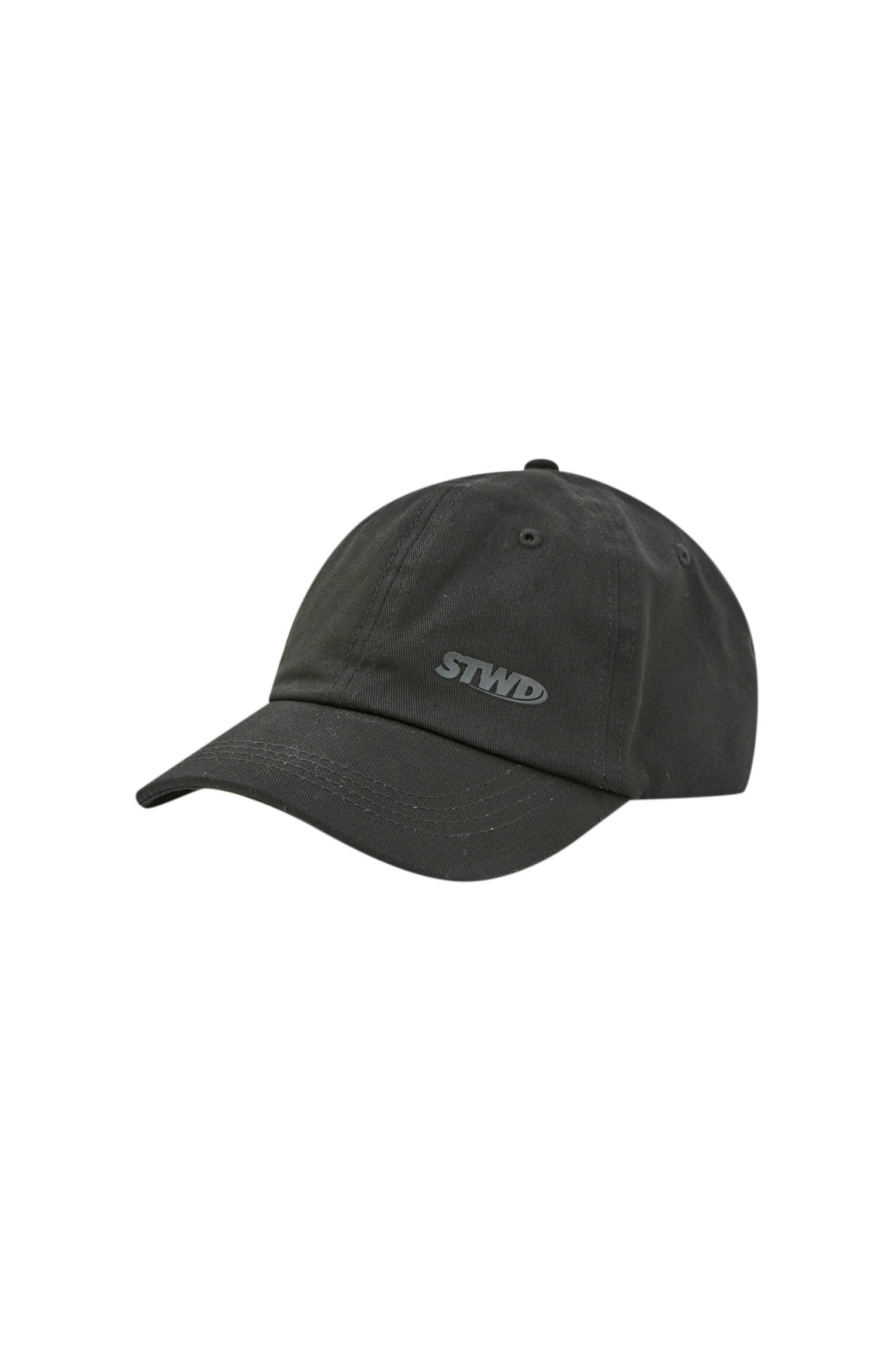 Черная кепка с логотипом STWD ЧЕРНЫЙ Pull & Bear