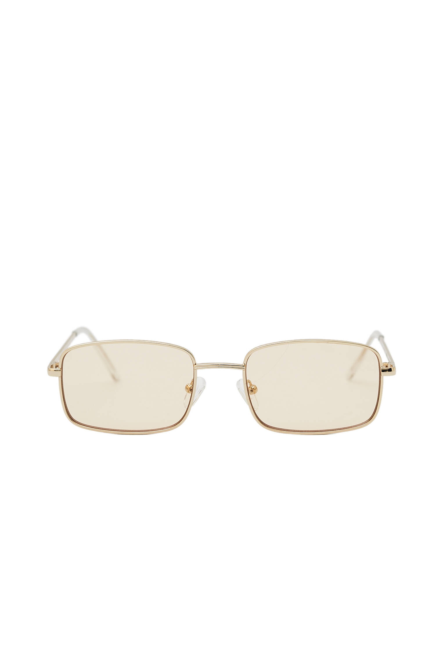 Солнечные очки в золотистой прямоугольной оправе РАЗНЫЕ Pull & Bear