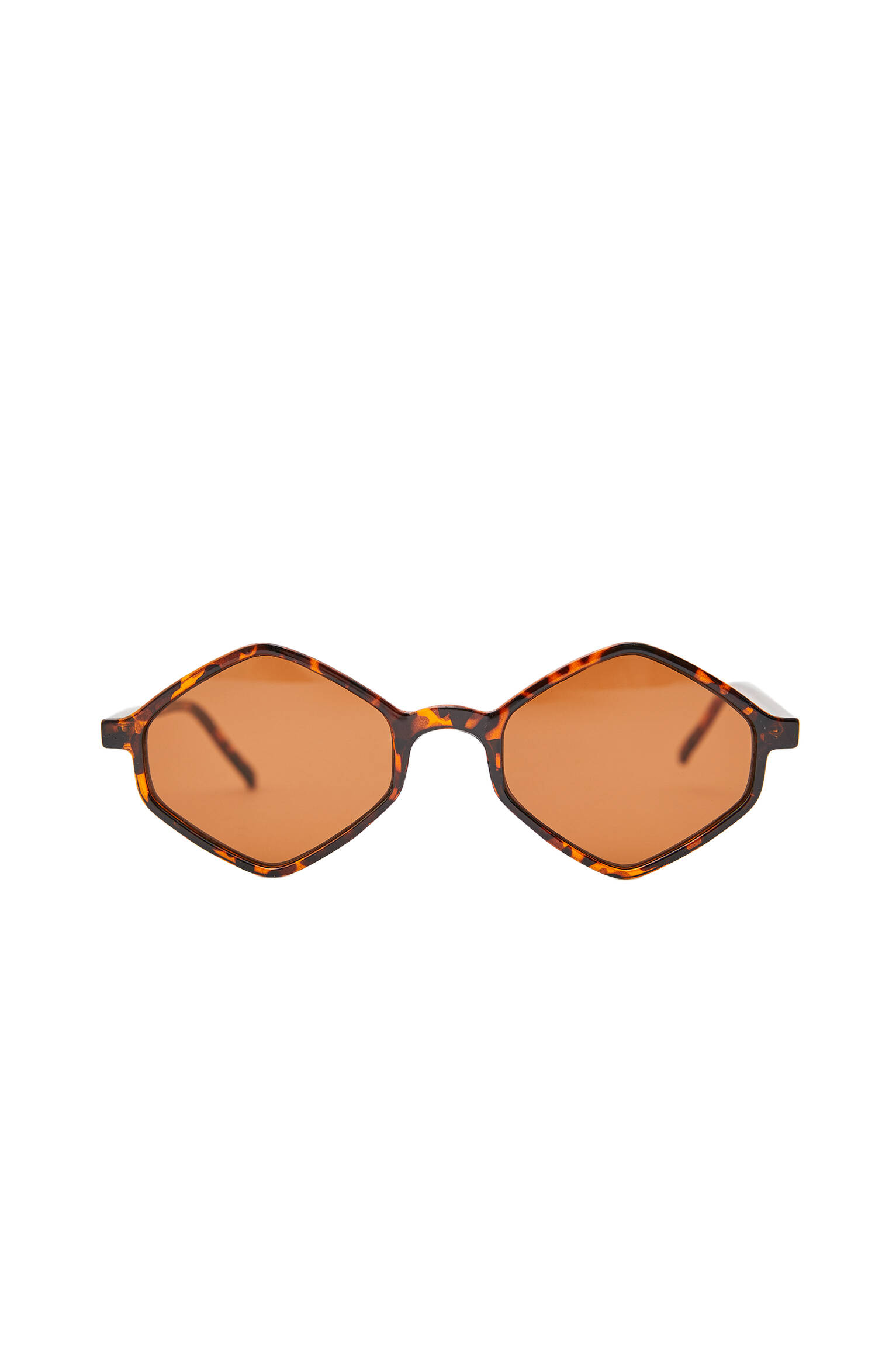 Солнечные очки в шестигранной оправе ЧЕРЕПАХОВЫЙ Pull & Bear